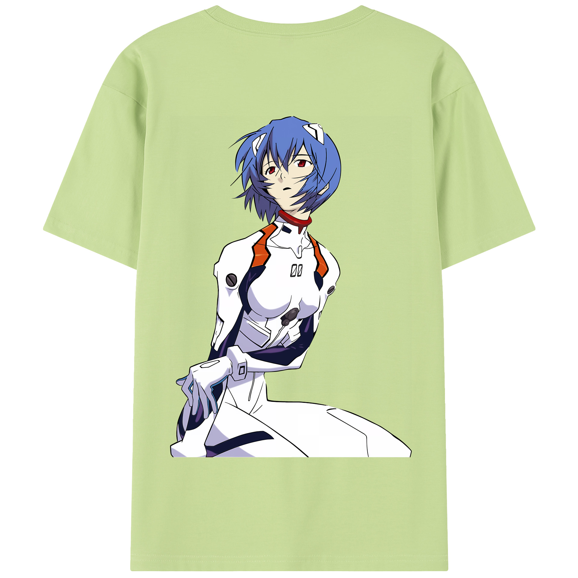 （画像用） EVA 新世紀エヴァンゲリオン 綿100％半袖Tシャツ（背面プリント）